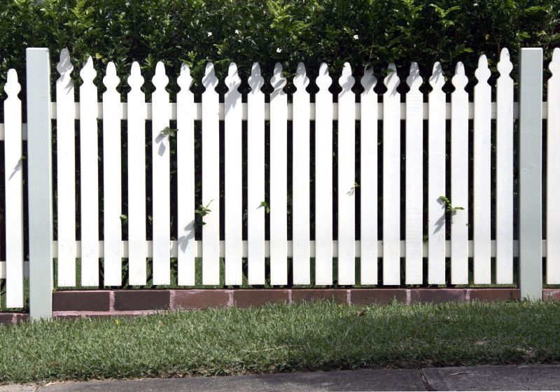 Wood Picket Fence
